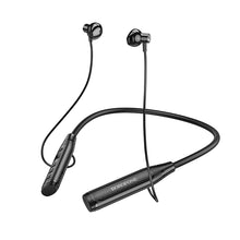 Заредете изображение във визуализатора на галерията – Borofone Sports earphones BE61 Traveller bluetooth grey
