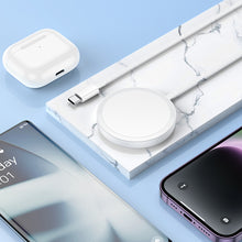 Заредете изображение във визуализатора на галерията – Borofone Wireless induction charger BQ23 Sufficient 15W white
