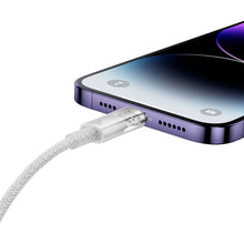 Заредете изображение във визуализатора на галерията – Baseus Explorer Series cable USB-C - Lightning 20W 1 m white (CATS010202)
