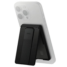 Заредете изображение във визуализатора на галерията – Uniq Heldro ID magnetic wallet with support and band - black

