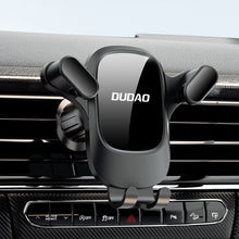 Заредете изображение във визуализатора на галерията – Dudao F5Pro air vent car phone holder - black
