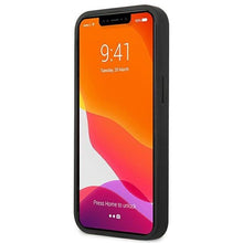 Заредете изображение във визуализатора на галерията – Guess GUHCP13MSA4GSGR iPhone 13 6,1" szary/grey hardcase Saffiano 4G Metal Logo
