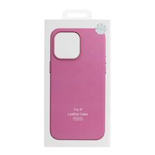 Заредете изображение във визуализатора на галерията – MagSafe Leather Case Iphone 13 Pink
