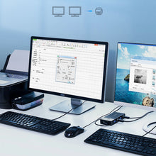Заредете изображение във визуализатора на галерията – Ugreen 30357 KVM switch - black
