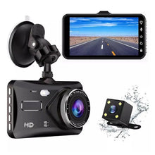 Заредете изображение във визуализатора на галерията – Car Dash Cam DVR-03 4,0 inches + rear camera
