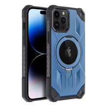 Заредете изображение във визуализатора на галерията – Armor Mag Cover case compatible with MagSafe for IPHONE 14 PRO blue
