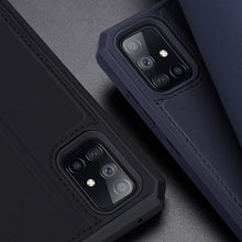 Заредете изображение във визуализатора на галерията – DUX DUCIS Skin X Bookcase type case for Samsung Galaxy A71 5G black
