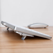 Заредете изображение във визуализатора на галерията – Nillkin Bolster Plus laptop stand, stick-on base grey (2 pieces)
