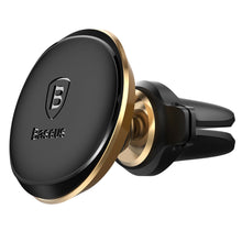 Заредете изображение във визуализатора на галерията – Magnetic car holder for the Baseus ventilation grille (Overseas Edition) - gold
