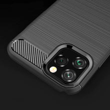 Заредете изображение във визуализатора на галерията – Carbon Case flexible cover for iPhone 11 Pro black

