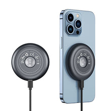 Заредете изображение във визуализатора на галерията – Dux Ducis Duzzona wireless charger W3 Magsafe - with desktop and car holder 15W grey
