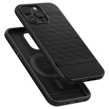 Заредете изображение във визуализатора на галерията – CASEOLOGY PARALLAX MAG MAGSAFE IPHONE 15 PRO MATTE BLACK

