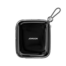 Заредете изображение във визуализатора на галерията – Joyroom powerbank 10000mAh Jelly Series 22.5W with built-in USB C cable black (JR-L002)
