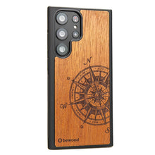 Заредете изображение във визуализатора на галерията – Wooden case for Samsung Galaxy S23 Ultra Bewood Traveler Merbau
