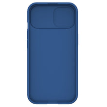 Заредете изображение във визуализатора на галерията – Nillkin CamShield Pro Magnetic Case for iPhone 15 Plus with camera cover - blue
