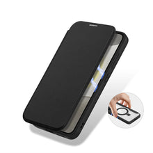 Заредете изображение във визуализатора на галерията – Dux Ducis Skin X Pro case with magnetic ring / stand for Samsung S24 - black
