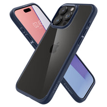 Заредете изображение във визуализатора на галерията – Spigen Ultra Hybrid, navy blue - iPhone 15 Pro
