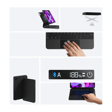 Заредете изображение във визуализатора на галерията – Baseus Brilliance bluetooth keyboard case iPad Pro 11'' (2018) / iPad Air 4 10.9'' / iPad Air 5 10.9'' / iPad 10 10.9'' (2022) magnetic flip stand gray
