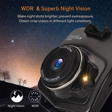 Заредете изображение във визуализатора на галерията – Car Dash Cam DVR-05 2,2 inches + rear camera
