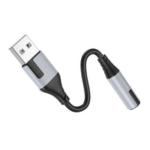 Заредете изображение във визуализатора на галерията – Borofone Adapter BV19 Creator Audio - USB to jack 3,5mm - black
