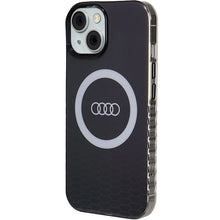 Заредете изображение във визуализатора на галерията – Audi IML Big Logo MagSafe case for iPhone 15 / 14 / 13 - black
