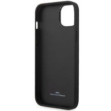 Заредете изображение във визуализатора на галерията – Case BMW BMHCP14S22RPSR iPhone 14 6.1" burgundy/burgundy Leather Seats Pattern
