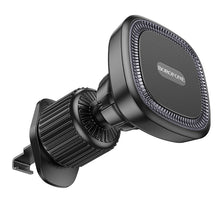 Заредете изображение във визуализатора на галерията – Borofone Car holder BH96 NT Ice magnetic to air vent black
