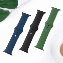 Заредете изображение във визуализатора на галерията – HOCO strap for Apple Watch 42/44/45/49mm Flexible silicone WA01 bright green
