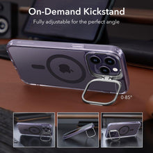 Заредете изображение във визуализатора на галерията – ESR CLASSIC KICKSTAND HALOLOCK MAGSAFE IPHONE 14 PRO CLEAR/PURPLE
