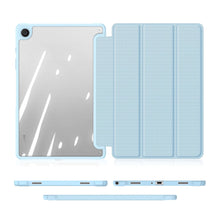 Заредете изображение във визуализатора на галерията – Dux Ducis Toby case with flip stand for Samsung Galaxy Tab A9+ - blue
