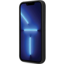 Заредете изображение във визуализатора на галерията – Original Case BMW Signature Liquid Silicone MagSafe BMHMP14XSILBK2 for Iphone 14 Pro Max Black
