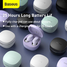 Заредете изображение във визуализатора на галерията – BASEUS Encok True Wireless Earphones WM01 Plus Plus White NGWM010002

