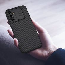 Заредете изображение във визуализатора на галерията – Nillkin CamShield Case for Samsung Galaxy A14 5G / Galaxy A14 cover with camera cover black
