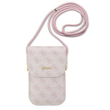 Заредете изображение във визуализатора на галерията – Guess handbag GUOWBP4SNSP - pink 4G Metal Script Logo
