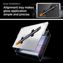 Заредете изображение във визуализатора на галерията – TEMPERED GLASS Spigen GLAS.TR "EZ FIT" TESLA MODEL X 2022 / MODEL S 2021 BLACK
