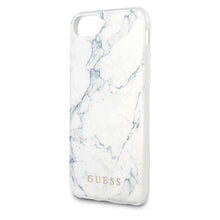 Заредете изображение във визуализатора на галерията – Guess GUHCI8PCUMAWH iPhone 7/8/SE 2020 / SE 2022 biały/white Marble
