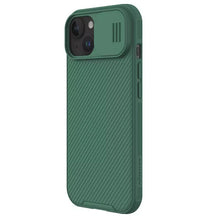 Заредете изображение във визуализатора на галерията – Nillkin CamShield Pro PC+TPU Case for Iphone 15 green
