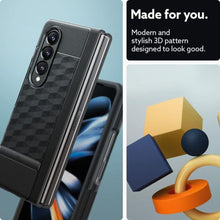 Заредете изображение във визуализатора на галерията – CASEOLOGY PARALLAX GALAXY Z Fold 5 MATTE BLACK
