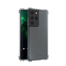 Заредете изображение във визуализатора на галерията – Wozinsky Anti Shock durable case with Military Grade Protection for Samsung Galaxy S21 Ultra 5G transparent
