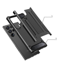 Заредете изображение във визуализатора на галерията – Hybrid Armor Samsung S24 Ultra Black
