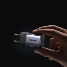 Заредете изображение във визуализатора на галерията – Ugreen Nexode Mini fast charger GaN USB C 30W PD gray (CD319)
