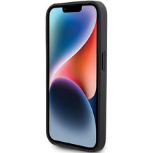 Заредете изображение във визуализатора на галерията – Mercedes Smooth Leather MagSafe case for iPhone 15 Pro Max - black
