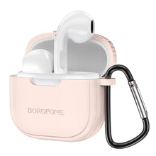 Заредете изображение във визуализатора на галерията – Borofone TWS Bluetooth Earphones BW29 Charm Pink

