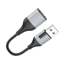 Заредете изображение във визуализатора на галерията – Borofone Adapter BV19 Creator Audio 2 in 1 - USB to 2xjack 3,5mm - black
