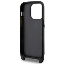 Заредете изображение във визуализатора на галерията – Karl Lagerfeld KLHCP14XCSAKHPCK iPhone 14 Pro Max 6.7" hardcase black/black Crossbody Saffiano Monogram Choupette
