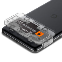 Заредете изображение във визуализатора на галерията – CAMERA COVER Spigen OPTIK.TR ”EZ FIT” CAMERA PROTECTOR 2-PACK GOOGLE PIXEL 8 PRO BLACK

