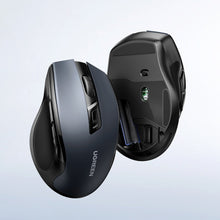 Заредете изображение във визуализатора на галерията – Ugreen optical wireless mouse USB 2.4GHz / Bluetooth 5.0 4000 DPI black (MU006)
