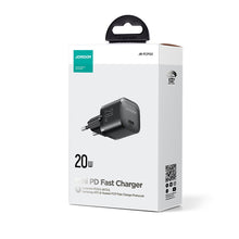 Заредете изображение във визуализатора на галерията – Mini charger USB C 20W PD Joyroom JR-TCF02 | black
