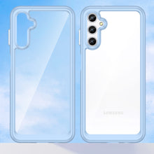 Заредете изображение във визуализатора на галерията – Outer Space Case for Samsung Galaxy A54 5G cover with a flexible frame blue

