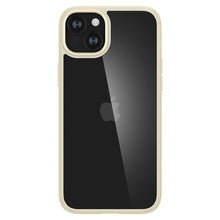 Заредете изображение във визуализатора на галерията – Spigen Crystal Hybrid case for iPhone 15 Plus - beige
